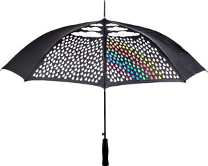 Renk değiştiren şemsiye