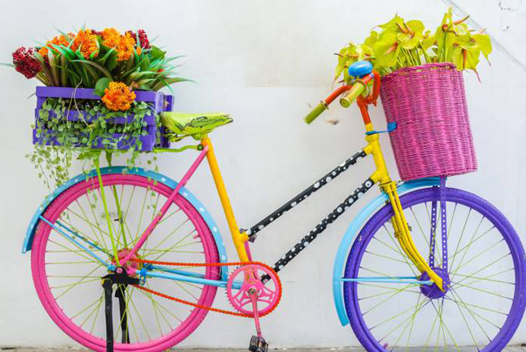 bisiklet dekorasyonu