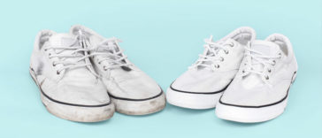beyaz spor ayakkabı nasıl temizlenir