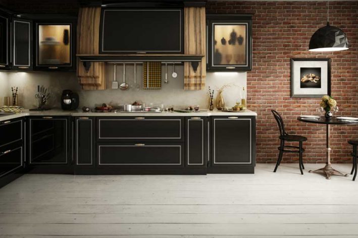 siyah-dolaplı-mutfak-dekorasyonu-örnekleri