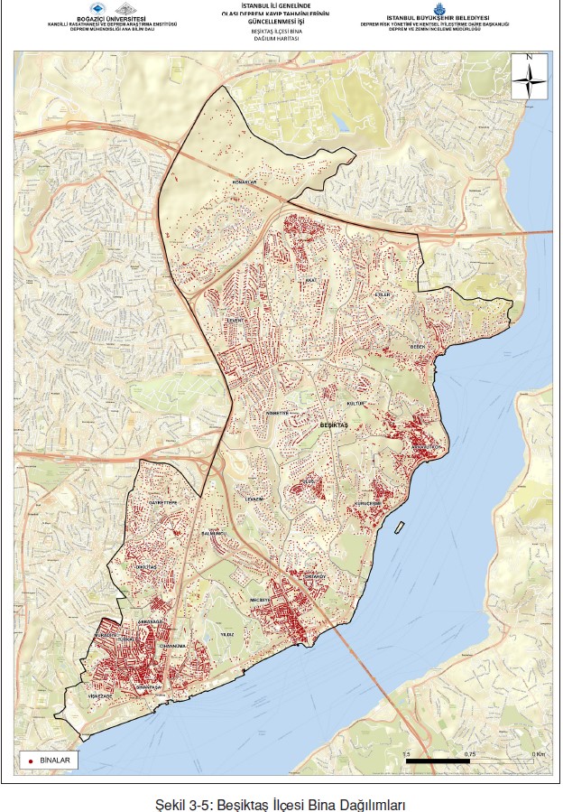 Beşiktaş deprem risk haritası