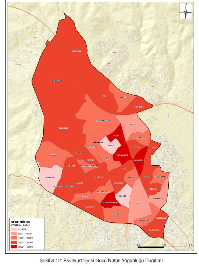 Esenyurt deprem risk haritası