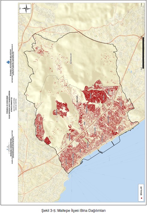 Maltepe  deprem risk haritası