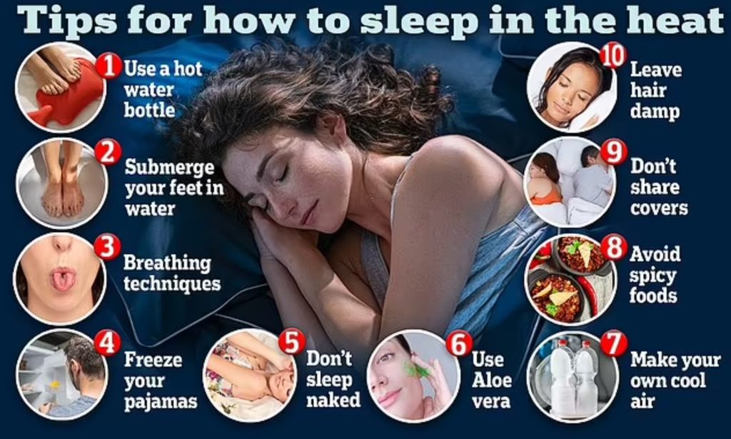 Sıcakta nasıl rahat uyuyabileceğinize dair ilginç uzman ipuçları